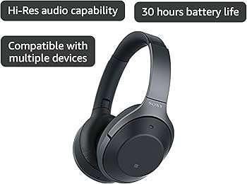 Amazon.com: Sony WH-1000XM2/B Wireless Bluetooth Noise Cancelling